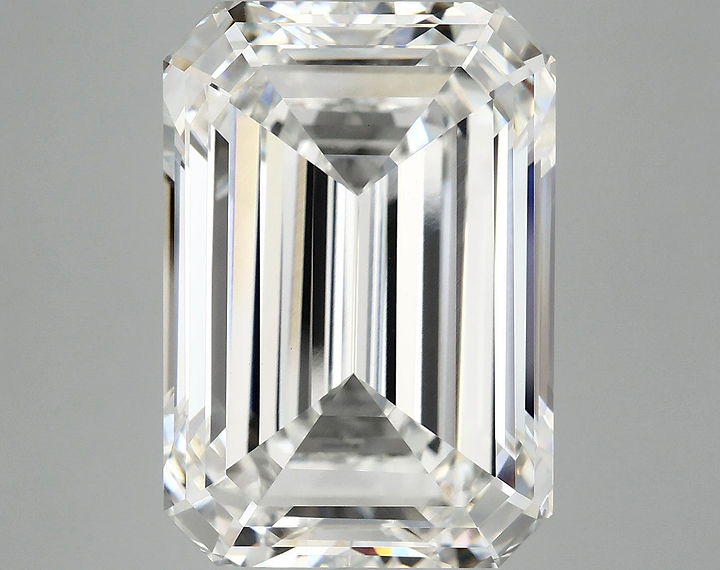 15.02 Carat Emerald Shaped Ideal Cut VVS2 IGI Certified Lab Grown Diamond