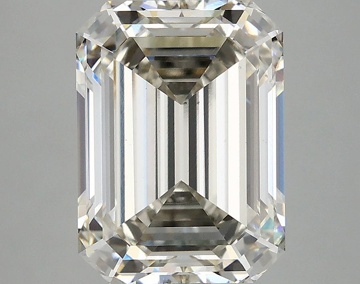 4.09 Carat Emerald Shaped Excellent Cut VS1 IGI Certified Lab Grown Diamond