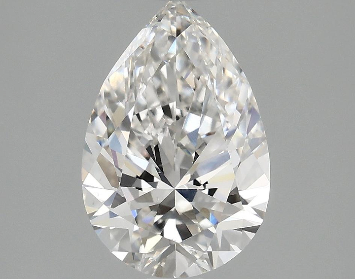 1.47 Carat Pear Shaped Excellent Cut VS1 IGI Certified Lab Grown Diamond