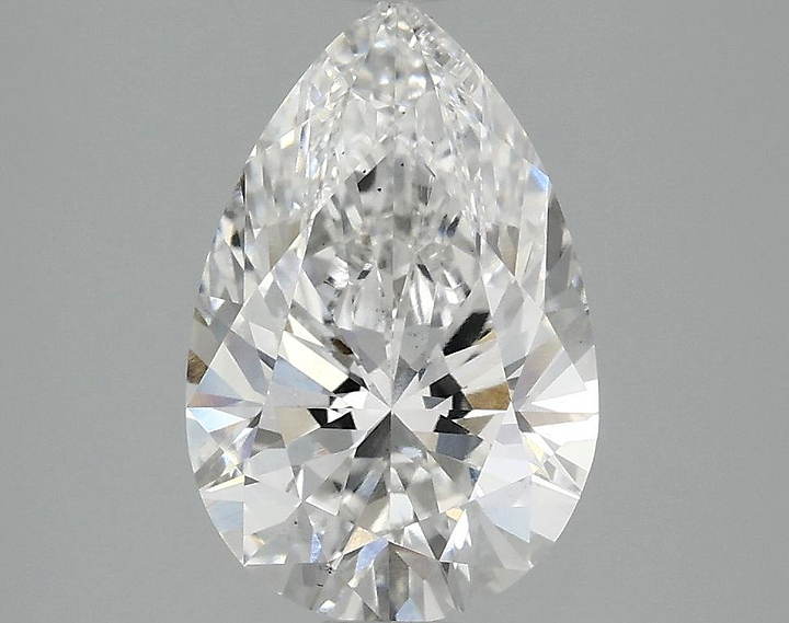 2.5 Carat Pear Shaped Excellent Cut VS2 IGI Certified Lab Grown Diamond