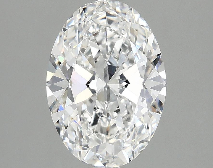 1.55 Carat Oval Shaped Ideal Cut VVS2 IGI Certified Lab Grown Diamond