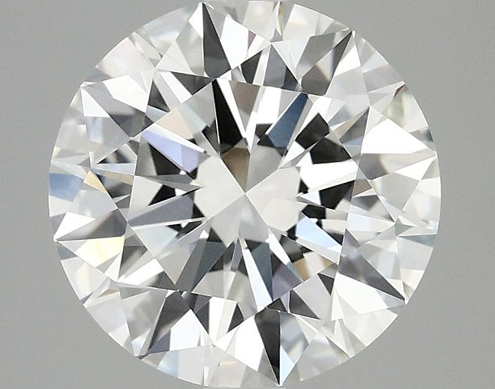 3.07 Carat Round Shaped Ideal Cut VVS2 IGI Certified Lab Grown Diamond