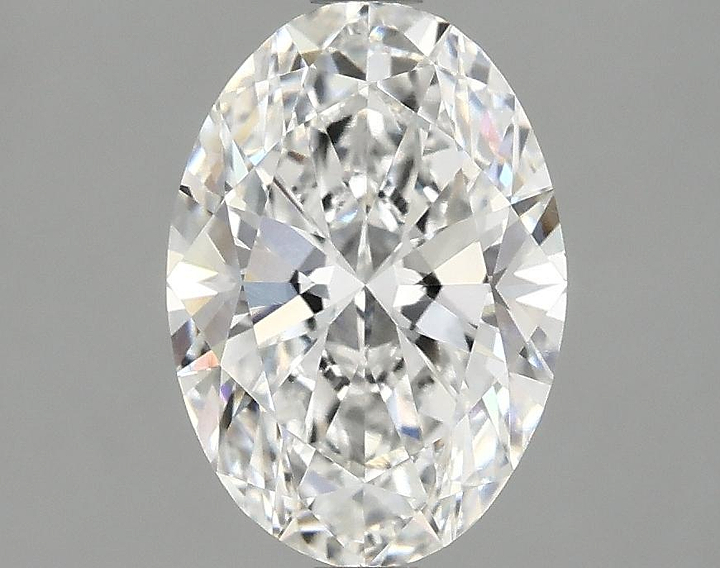 2.05 Carat Oval Shaped Ideal Cut VVS2 IGI Certified Lab Grown Diamond