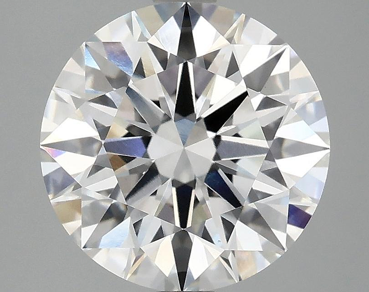 3.09 Carat Round Shaped Ideal Cut VVS2 IGI Certified Lab Grown Diamond