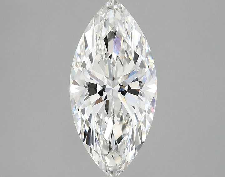 2.09 Carat Marquise Shaped Excellent Cut VVS2 IGI Certified Lab Grown Diamond