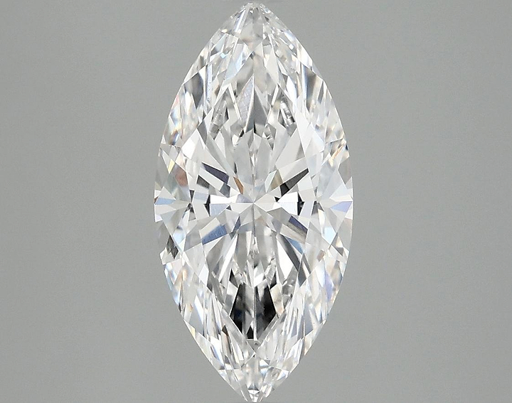 2.1 Carat Marquise Shaped Excellent Cut VS1 IGI Certified Lab Grown Diamond