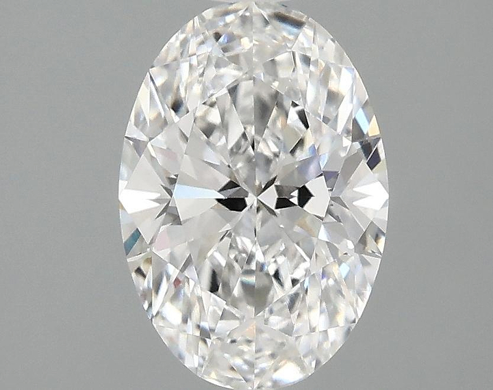 1.51 Carat Oval Shaped Ideal Cut VVS2 IGI Certified Lab Grown Diamond