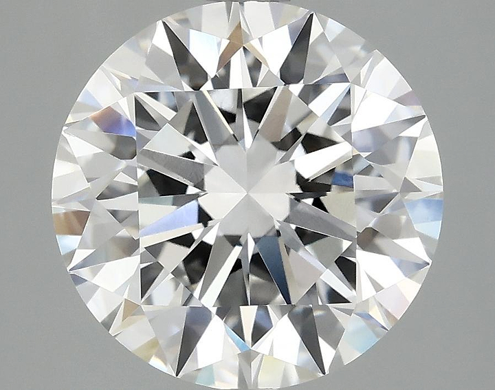 3.51 Carat Round Shaped Ideal Cut VVS2 IGI Certified Lab Grown Diamond
