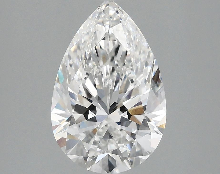 2.09 Carat Pear Shaped Excellent Cut VVS2 IGI Certified Lab Grown Diamond