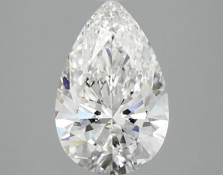 2.38 Carat Pear Shaped Ideal Cut VS1 IGI Certified Lab Grown Diamond