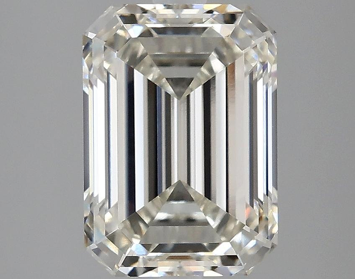 3.09 Carat Emerald Shaped Ideal Cut VS1 IGI Certified Lab Grown Diamond