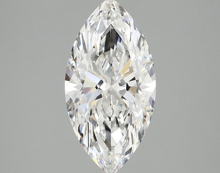 2.02 Carat Marquise Shaped Ideal Cut VVS2 IGI Certified Lab Grown Diamond