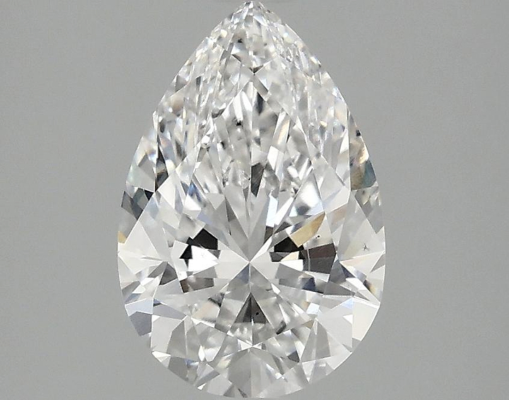 1.59 Carat Pear Shaped Excellent Cut VS2 IGI Certified Lab Grown Diamond