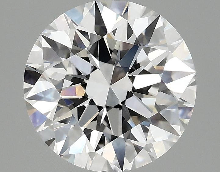 2.09 Carat Round Shaped Excellent Cut VVS2 IGI Certified Lab Grown Diamond