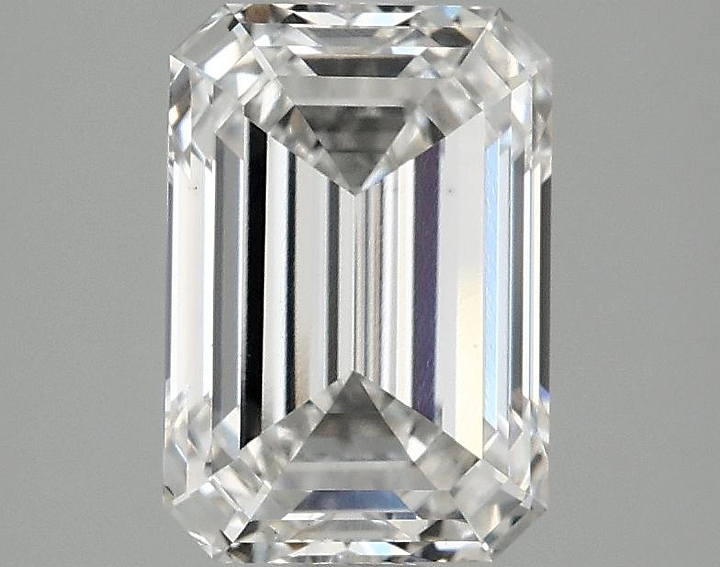 2.52 Carat Emerald Shaped Ideal Cut VS1 IGI Certified Lab Grown Diamond
