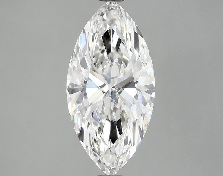 2.97 Carat Marquise Shaped Ideal Cut VVS2 IGI Certified Lab Grown Diamond