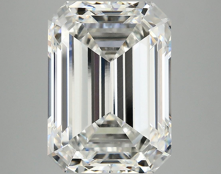 7.19 Carat Emerald Shaped Excellent Cut VVS2 IGI Certified Lab Grown Diamond
