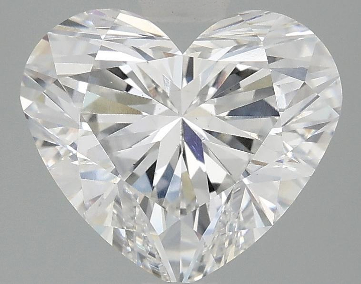 2.98 Carat Heart Shaped Ideal Cut VS1 IGI Certified Lab Grown Diamond