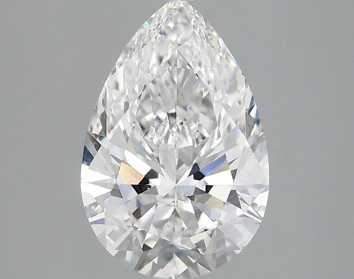 1.73 Carat Pear Shaped Excellent Cut VS1 IGI Certified Lab Grown Diamond