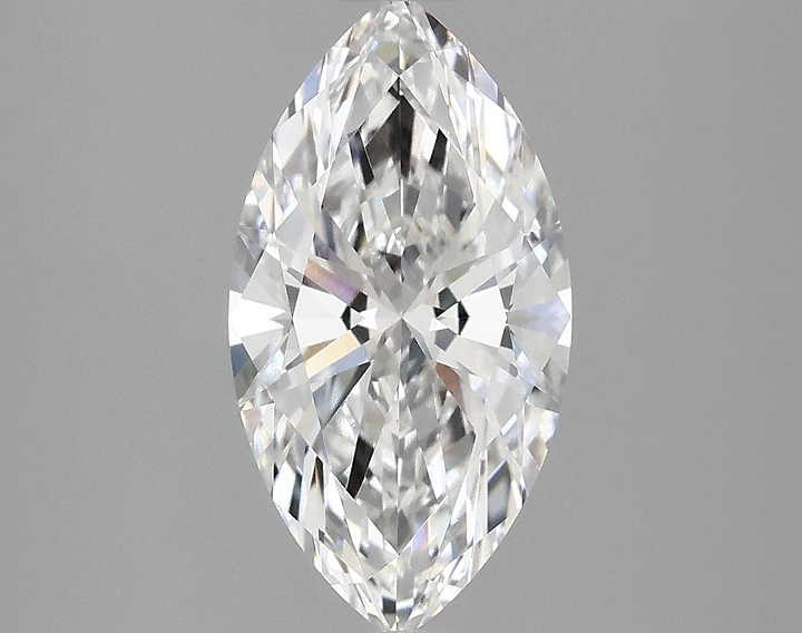1.98 Carat Marquise Shaped Excellent Cut VVS2 IGI Certified Lab Grown Diamond