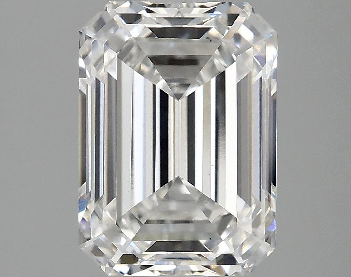 3.04 Carat Emerald Shaped Excellent Cut VS1 IGI Certified Lab Grown Diamond