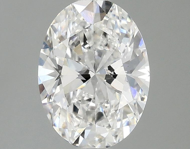 1.5 Carat Oval Shaped Excellent Cut VVS2 IGI Certified Lab Grown Diamond