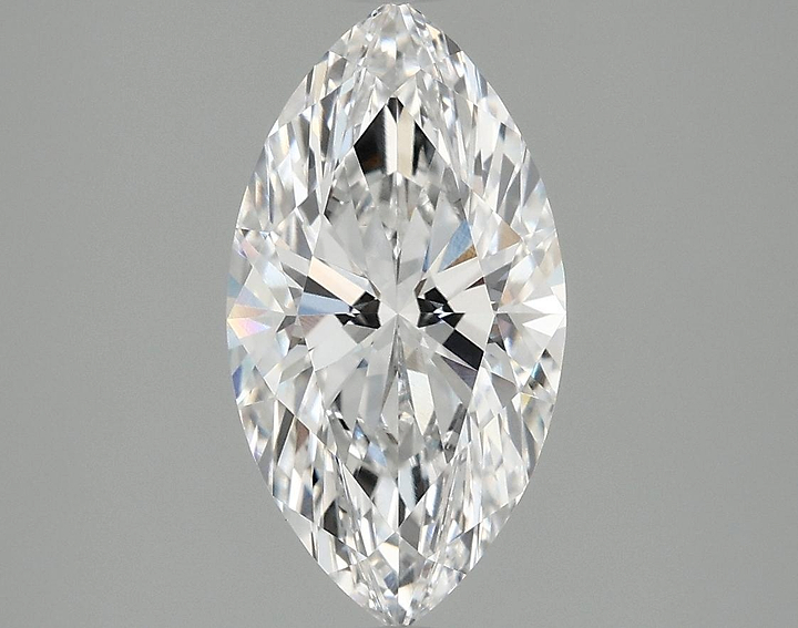 2.04 Carat Marquise Shaped Excellent Cut VVS2 IGI Certified Lab Grown Diamond