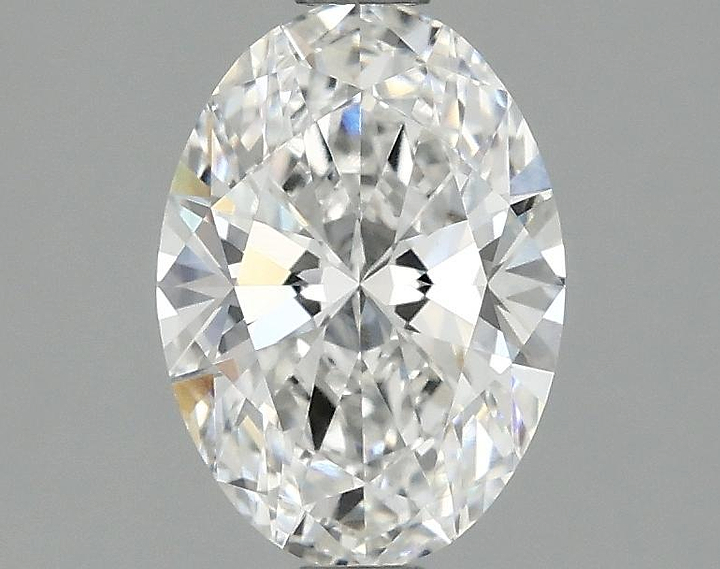 1.35 Carat Oval Shaped Ideal Cut VVS2 IGI Certified Lab Grown Diamond