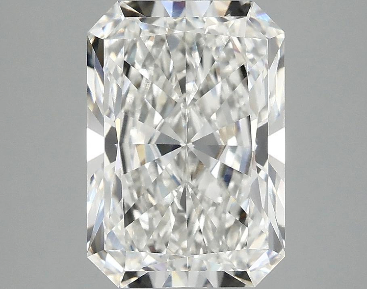 3.09 Carat Radiant Shaped Ideal Cut VVS2 IGI Certified Lab Grown Diamond
