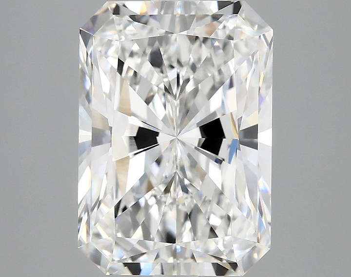 4.07 Carat Radiant Shaped Ideal Cut VVS2 IGI Certified Lab Grown Diamond