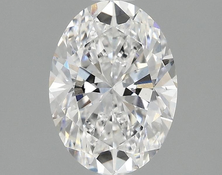 1.5 Carat Oval Shaped Excellent Cut VS2 IGI Certified Lab Grown Diamond