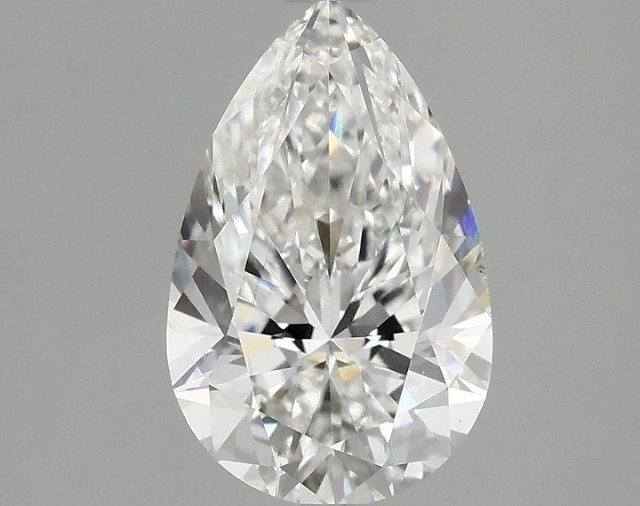 2.08 Carat Pear Shaped Ideal Cut VS1 IGI Certified Lab Grown Diamond
