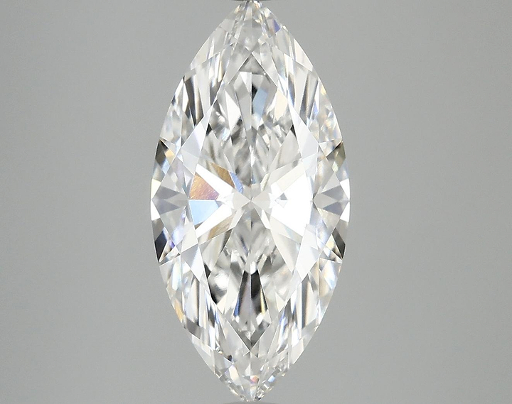 3.09 Carat Marquise Shaped Excellent Cut VVS2 IGI Certified Lab Grown Diamond