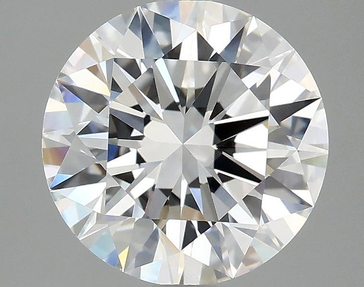 2.44 Carat Round Shaped Ideal Cut VVS2 IGI Certified Lab Grown Diamond