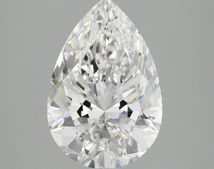 2.55 Carat Pear Shaped Excellent Cut VS1 IGI Certified Lab Grown Diamond