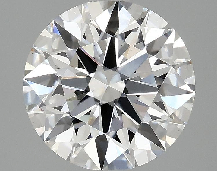 2.52 Carat Round Shaped Ideal Cut VS1 IGI Certified Lab Grown Diamond