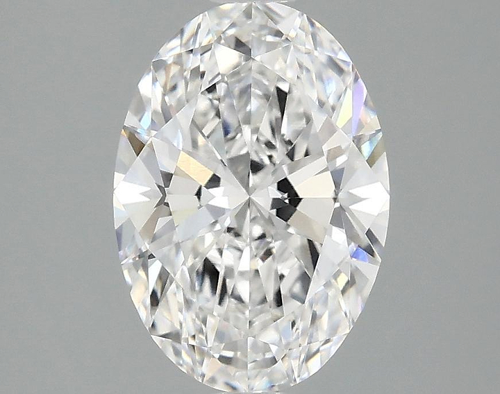 2.03 Carat Oval Shaped Ideal Cut VVS2 IGI Certified Lab Grown Diamond