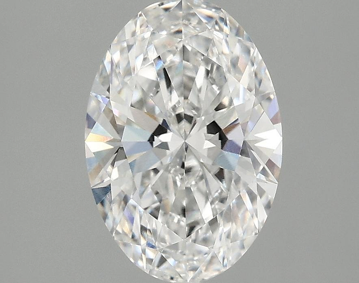 2.07 Carat Oval Shaped Ideal Cut VVS2 IGI Certified Lab Grown Diamond