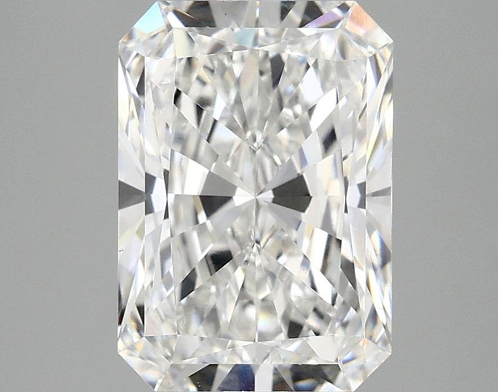 3.08 Carat Radiant Shaped Ideal Cut VS1 IGI Certified Lab Grown Diamond