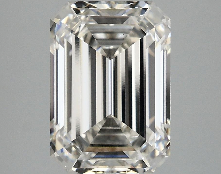 3.81 Carat Emerald Shaped Ideal Cut VS1 IGI Certified Lab Grown Diamond