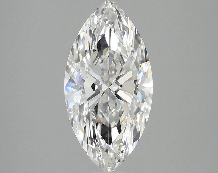 2.07 Carat Marquise Shaped Ideal Cut VVS2 IGI Certified Lab Grown Diamond