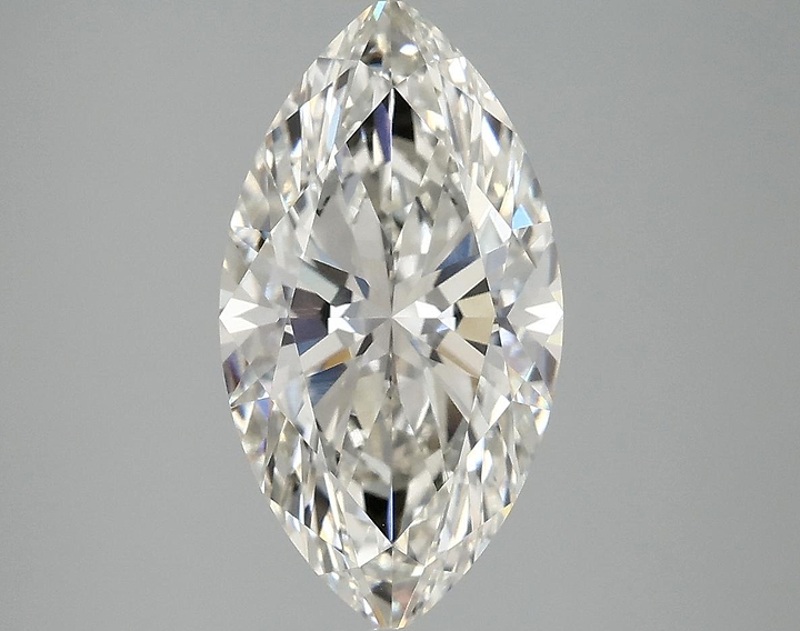 2.99 Carat Marquise Shaped Excellent Cut VVS2 IGI Certified Lab Grown Diamond