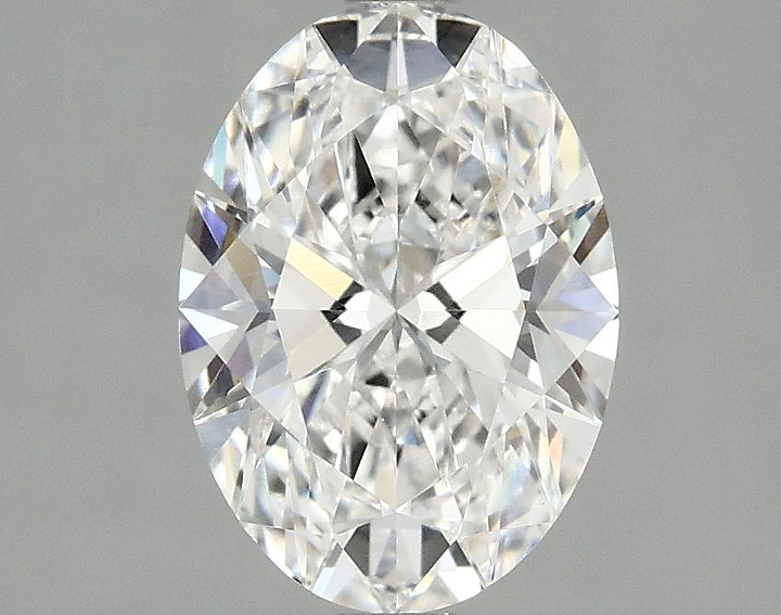 1.59 Carat Oval Shaped Ideal Cut VVS1 IGI Certified Lab Grown Diamond