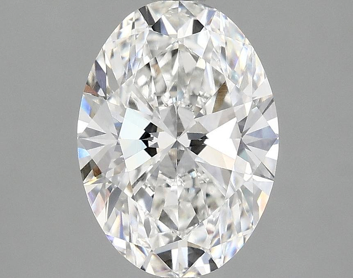 2.07 Carat Oval Shaped Ideal Cut VVS2 IGI Certified Lab Grown Diamond