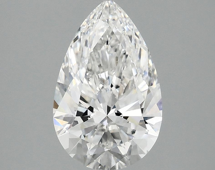 2.09 Carat Pear Shaped Ideal Cut VS1 IGI Certified Lab Grown Diamond