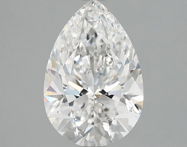2.07 Carat Pear Shaped Excellent Cut VS1 IGI Certified Lab Grown Diamond
