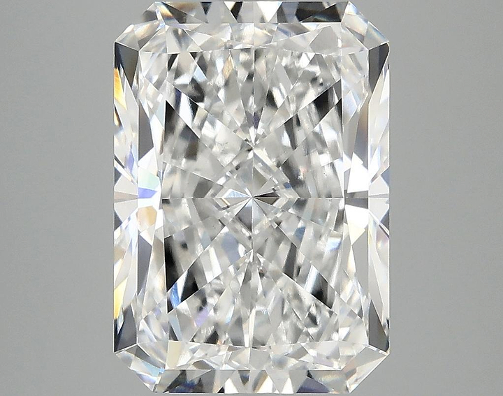 5.04 Carat Radiant Shaped Ideal Cut VS1 GSI Certified Lab Grown Diamond