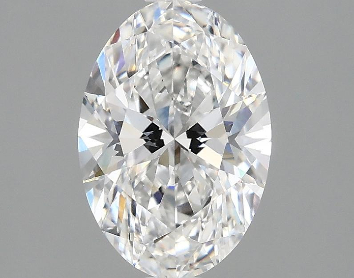 1.5 Carat Oval Shaped Ideal Cut VVS2 IGI Certified Lab Grown Diamond