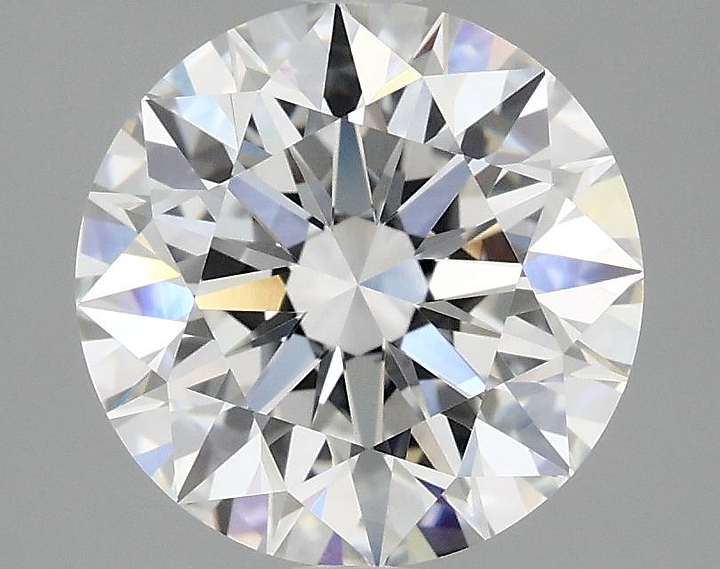 3.09 Carat Round Shaped Excellent Cut VVS2 IGI Certified Lab Grown Diamond
