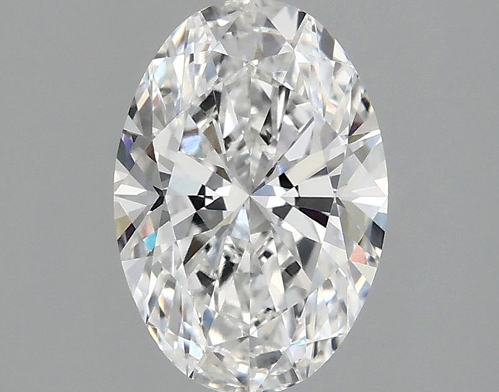 1.57 Carat Oval Shaped Ideal Cut VVS2 IGI Certified Lab Grown Diamond
